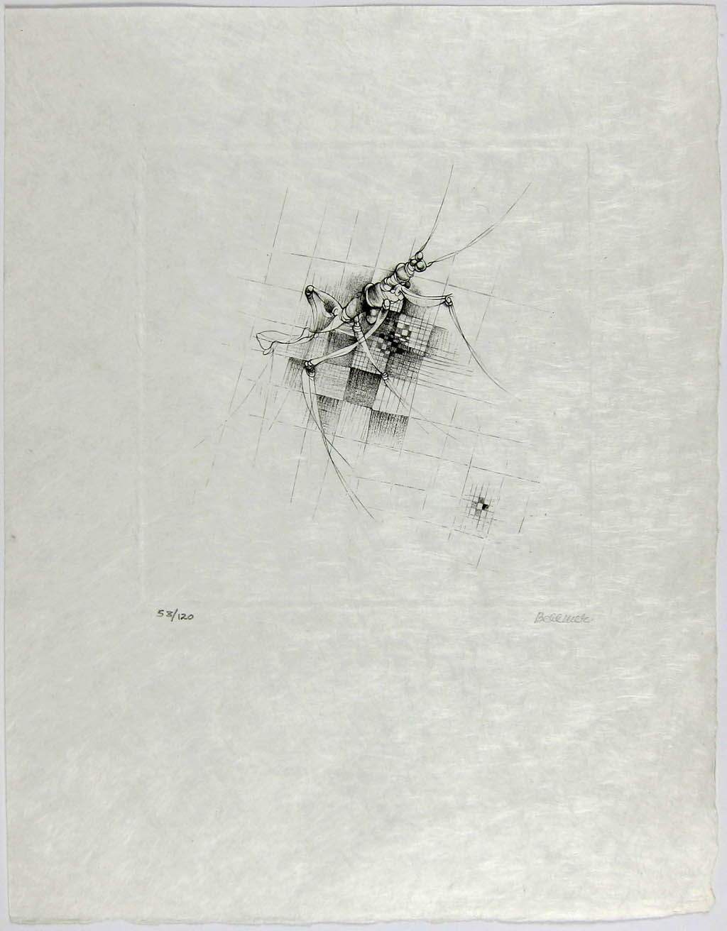 Hans Bellmer - Oracles et Spectacles - 1967 etching
